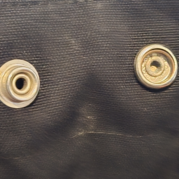 Hermes Black Canvas Tote Bag - Picture 6 of 10